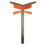 BROWNELL BOAT STAND TOP ONLY WIDE ORANGE V TOP ROD LENGTH 27"