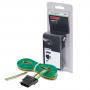 CURT 4-WAY FLAT CONNECTOR SOCKET W/ 60" WIRES