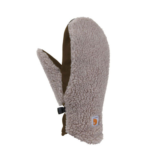 CARHARTT WOMEN'S INSULATED DESERT SAND SHERPA MITTENS