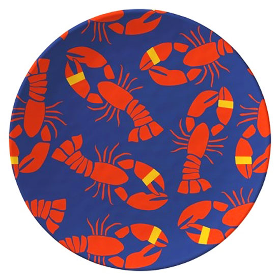 MERRITT LOBSTER BAKE 11" MELAMINE DINNER PLATE