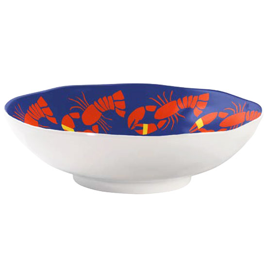 MERRITT LOBSTER BAKE 12" X 3.25" MELAMINE SERVING BOWL