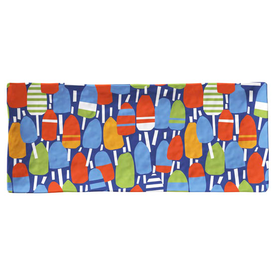 MERRITT NAUTICAL BUOYS 15.25" X 6.5" MELAMINE APPETIZER TRAY