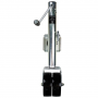 POWERWINCH DUAL WHEEL BOLT ON 1500 LB ZINC COATED TRAILER JACK