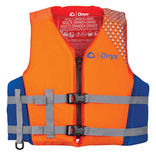 ONYX&REG ORANGE ALL ADVENTURE PEPIN LIFE JACKET 2X-LARGE/3X-LARGE