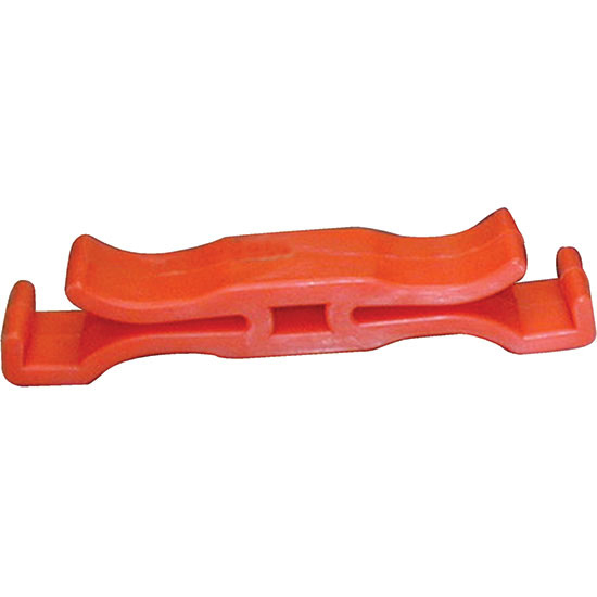 BAIT CLEAT STRAIGHT 1-1/2" X 5-1/8" X 1-1/8" ORANGE (200/CASE)