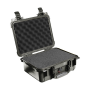 PELICAN WATERTIGHT EQUIPMENT CASE 13-1/2"L x 12-7/8"W x 6"D BLACK