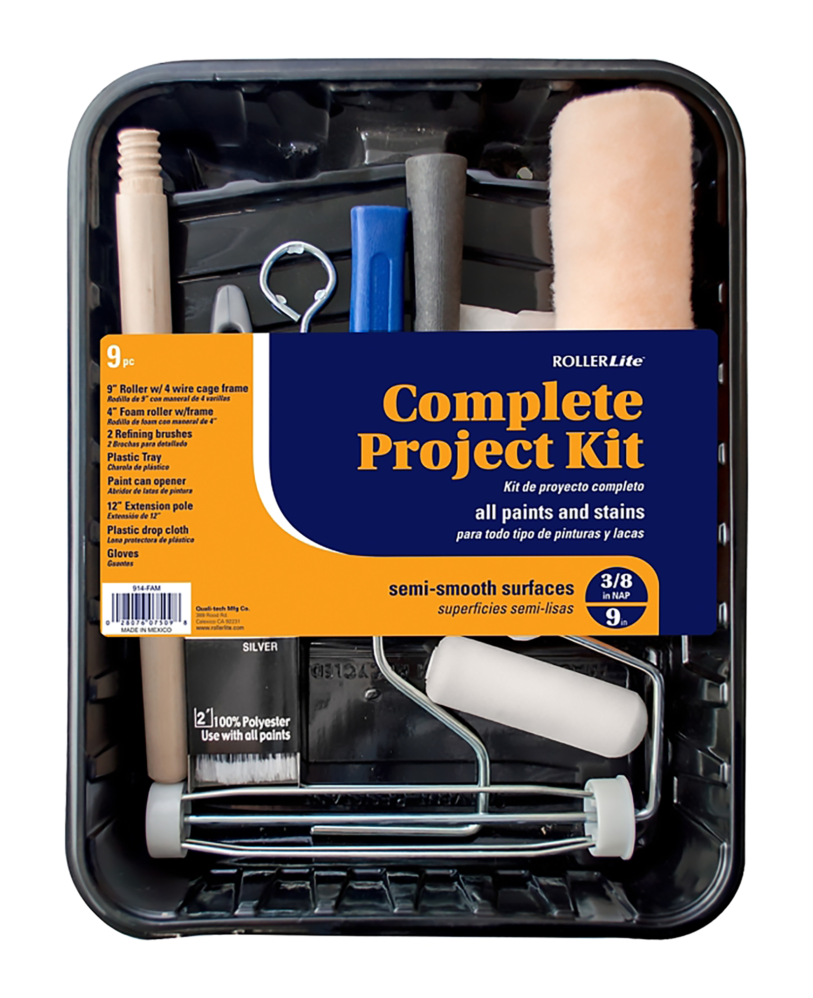 ROLLERLITE COMPLETE PROJECT 9 PIECE KIT