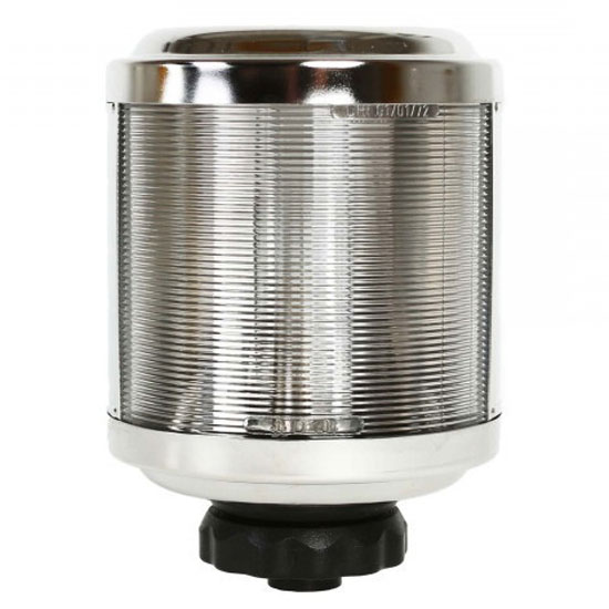 AQUA SIGNAL WHITE 12V 10W STAINLESS STEEL 50 SERIES ALL AROUND LIGHT