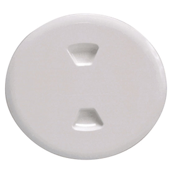 BECKSON 5" WHITE SCREW IN DECK PLATE
