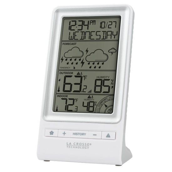 LA CROSSE INDOOR/OUTDOOR WIRELESS TEMPERATURE STATION
