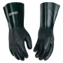 KINCO&REG 14" SANDY FINISH PVC CHEMICAL-RESISTANT GLOVES W/ GAUNTLET LARGE