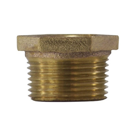 MIDLAND HEX BUSHING BRONZE 3" MPT X 1-1/2" FPT