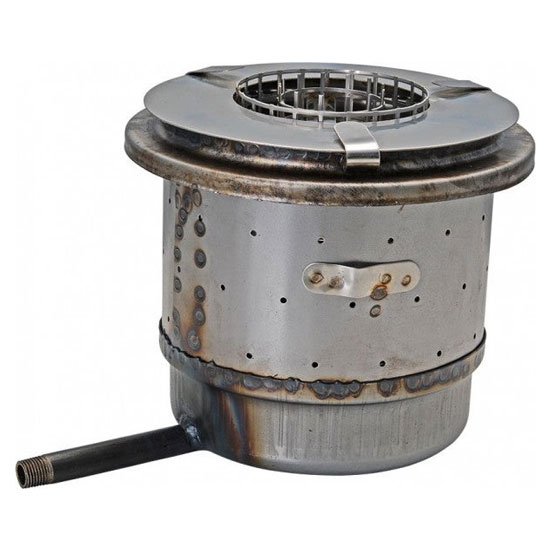 REFLEKS STAINLESS STEEL BURNERPOT FOR 62M STOVE