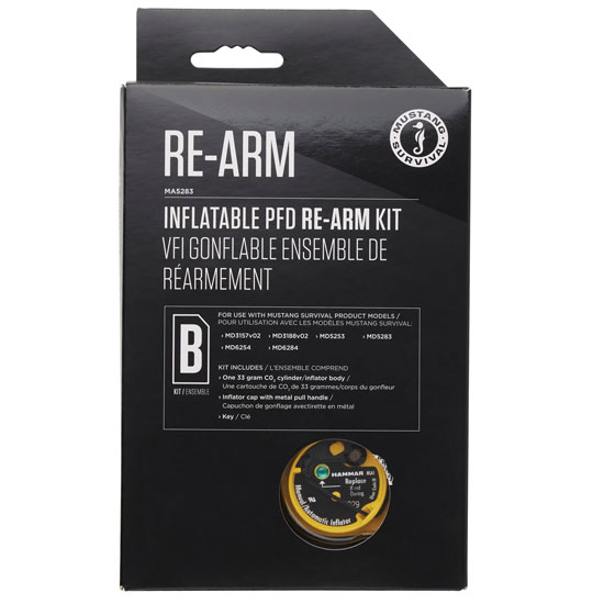MUSTANG SURVIVAL RE-ARM KIT "B" 33 GRAM AUTO-HYDROSTATIC