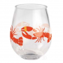 MERRITT LOBSTER BAKE 15 OZ STEMLESS WINE GLASS