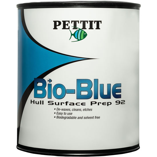 PETTIT PAINT PRE-PAINT CLEANER BIO-BLUE QUART