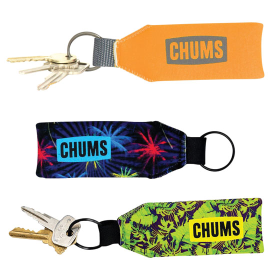 CHUMS FLOATING NEO KEYCHAIN ASSORTED COLORS