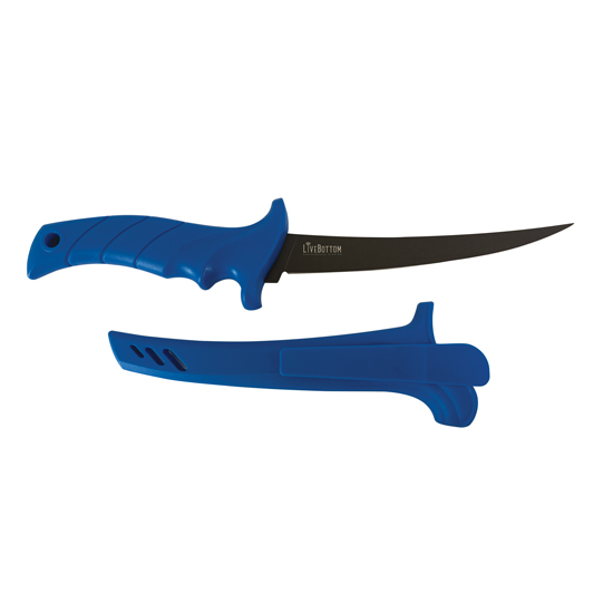 LIVEBOTTOM 7" FILLET KNIFE W/ SHEATH