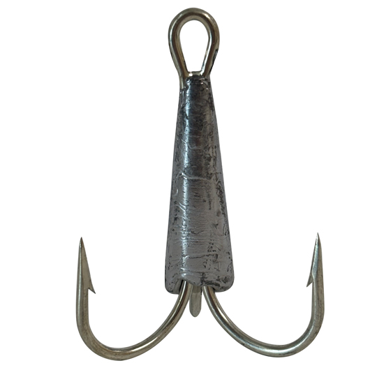 10/0 WEIGHTED TREBLE HOOK