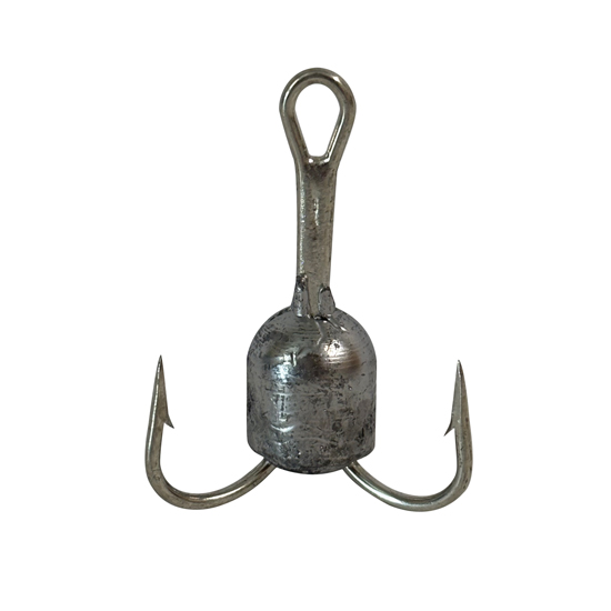 9/0 WEIGHTED TREBLE HOOK