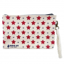 ROGUE LIFE ALL OVER STARS ZIPPER POUCH WRISTLET