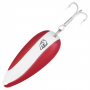 DARDEVLE RED/WHITE 1 OZ NICKEL BACK FISHING LURE