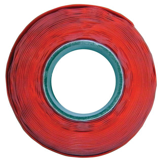 SUPER GLUE EZ-FUSE 1" X 10' RED SELF FUSING SILICONE REPAIR TAPE