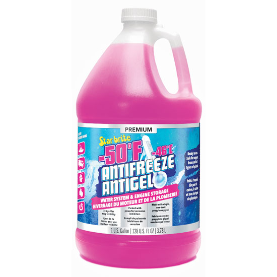 STAR BRITE&REG; -50  NON-TOXIC ANTIFREEZE PREMIUM FOR ENGINES GLYCOL BASE