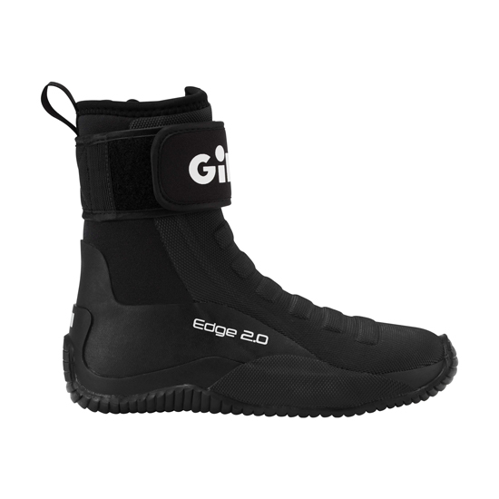GILL MARINE EDGE 2.0 DINGHY BOOTS BLACK JUNIOR SIZE 5/6 (37/38)