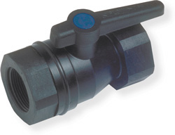 VALVE 1/2" BALL TYPE 850 GLASS REINFORCED MARELON