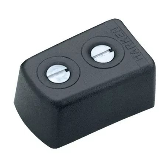 HARKEN&REG 22MM LOW-BEAM HEAVY-DUTY ENDSTOPS SET OF 2