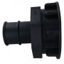 MARINE EAST ADAPTER PIPE TO HOSE 1-1/2" FPT X 1-1/8" HOSE BARB