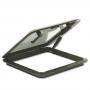 BOMAR 900 SERIES 17-7/8" X 12-7/8" BLACK RECTANGLE MOLDED HATCH