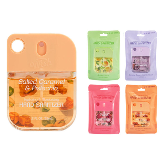 SCENTED HAND SANITIZER SPRAY 1.2 OZ ASSORTED SCENTS