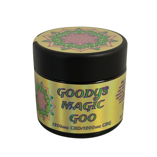 GOODY'S MAGIC GOO CBD/CBG SALVE 1200MG CBD & 1200MG CBG