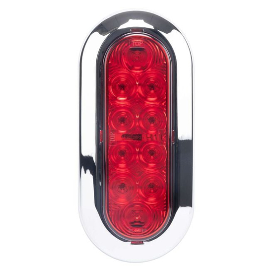 HOPKINS 6" OVAL LED STOP/TAIL/TURN FLANGE MOUNT TRAILER LIGHT KIT