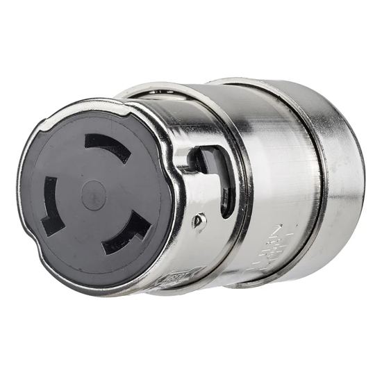 HUBBELL TWIST-LOCK&REG 50A 125/250V 3-POLE FEMALE CONNECTOR