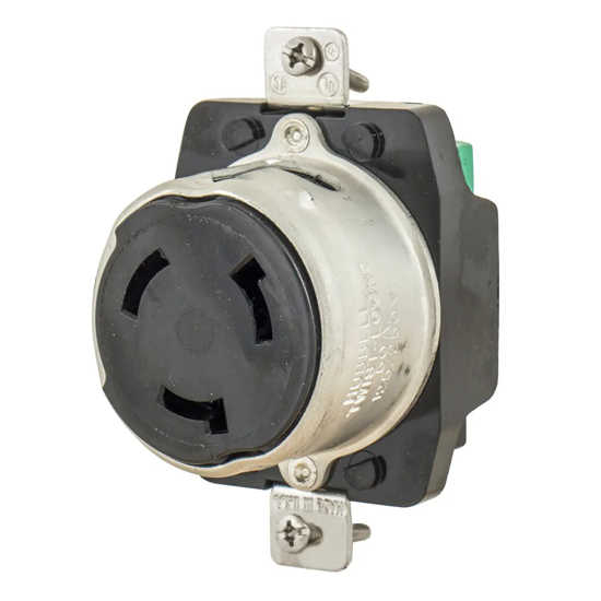 HUBBELL TWIST-LOCK&REG 50A 125/250V 3-POLE RECEPTACLE