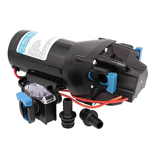 JABSCO PARMAX HD6 12V 6GPM 40PSI MARINE FRESHWATER DELIVERY PUMP