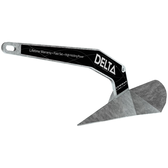 LEWMAR 14 LB FAST-SET 24'-31' BOAT GALVANIZED DELTA ANCHOR