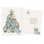 SEASIDE TIDINGS CHRISTMAS CARDS 18 CARDS PER BOX (ENVELOPES INCLUDED)