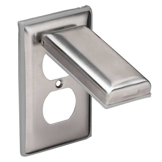MARINCO STAINLESS STEEL SEALED COVER W/ LIFT LID