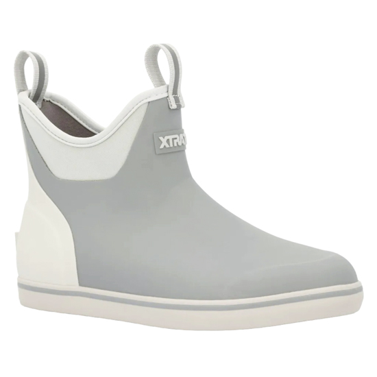 XTRATUF WOMEN'S ANKLE DECK BOOTS 6" STINGRAY GRAY