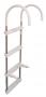 DRIFTER MARINE 4STEP ALUMINUM LADDER 11" HOOK 47"