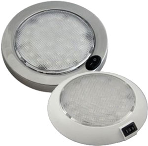 COLUMBO LED DOME LIGHT SER 16 12V SS HOUSING