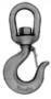 HOOK SWIVEL L-322-C150 1-1/2 TON W/LATCH