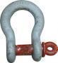 SHACKLE ANCHOR 3/4" LOAD RATED RED PIN