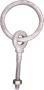 CHICAGO HARDWARE RINGBOLT WITH SHOULDER GALVANIZED 3/8" X 2-1/2"