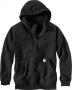 CARHARTT RAIN DEFENDER HEAVYWEIGHT 1/4-ZIP HOODIE MENS BLACK LARGE