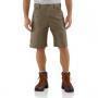 CANVAS WORK SHORT CARHART LIGHT BROWN 46" WAIST